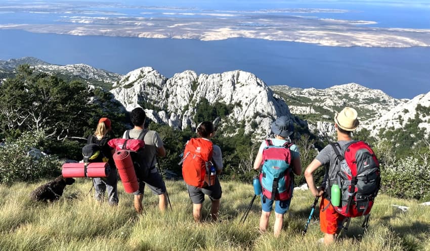 Ausflugsziel Wandern in Kroatien